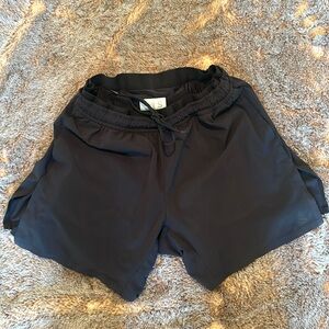 Chubbies 5.5” Swim Athletic Shorts Black Size Small